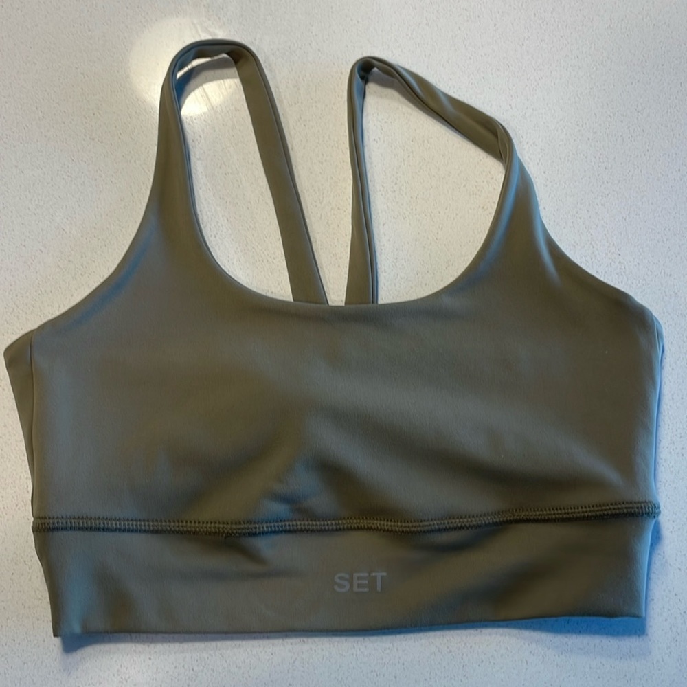 Set active scoop bra medium